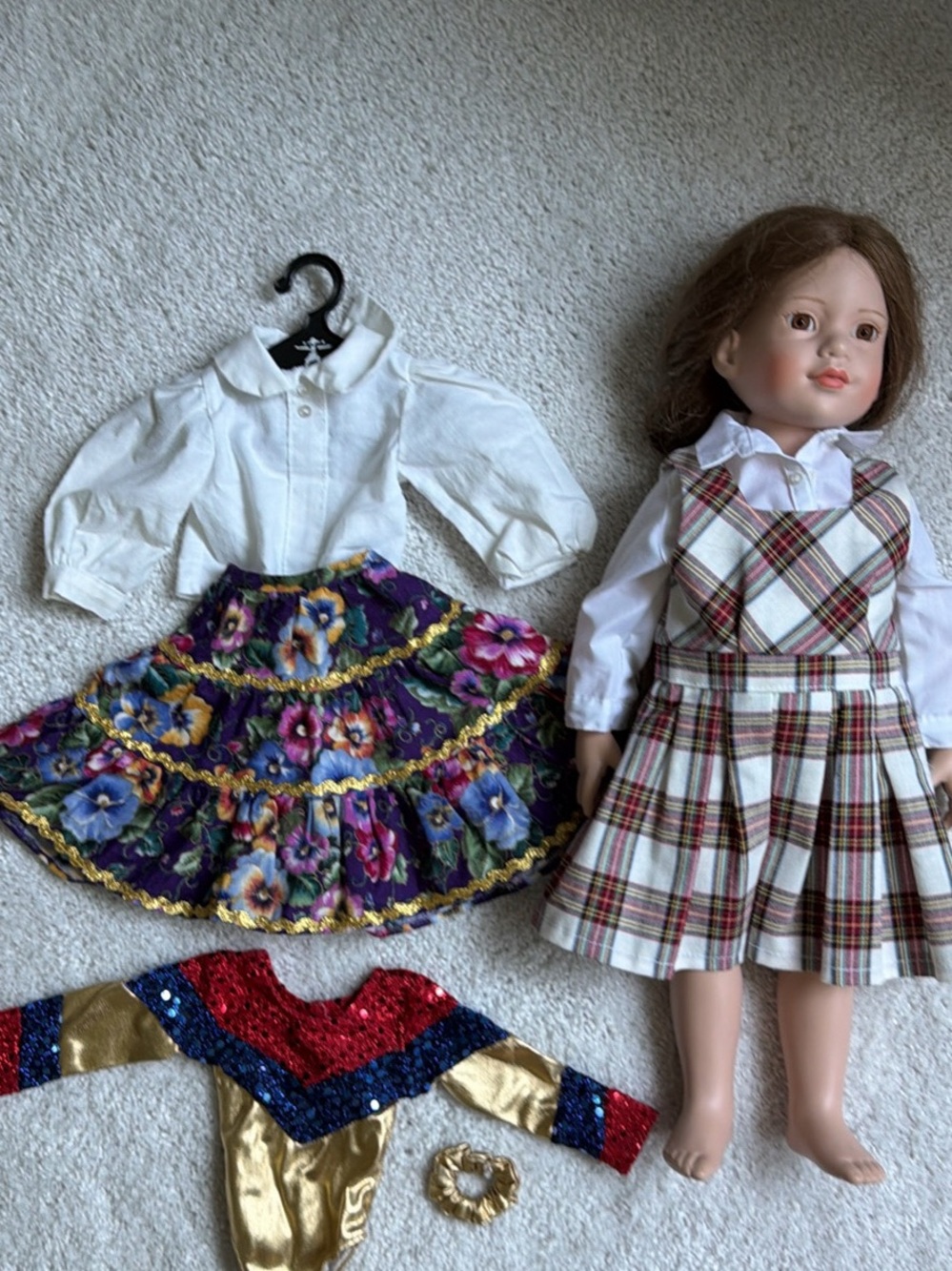 Magic attic club doll Heather set (1998 vintage)